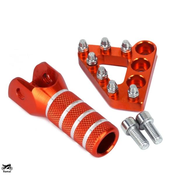 【並行輸入品】 リア ブレーキ シフター レバー ペダル ステップ プレート シフト s KTM E...