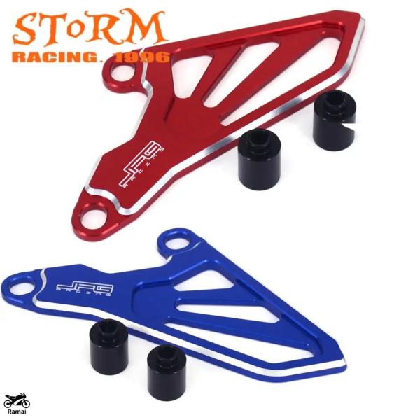 【並行輸入品】 CNC バイク アクセサリー フロント スプロケット カバー チェーン プロテクター...