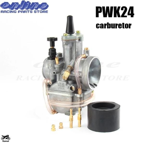 【並行輸入品】 24mm PWK24 キャブレター OKO Keihi Koso スクーター JOG...