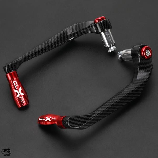 【並行輸入品】 バイク ハンドル バー グリップ ハンドs ガード ブレーキ クラッチ レバー プロ...