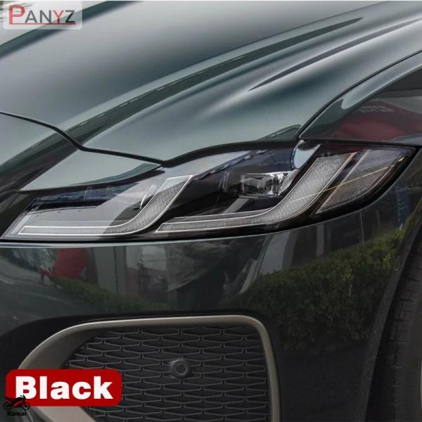 【並行輸入品】 TPU ヘッドライト 保護 フィルム クリア to ブラック/パープル Intell...