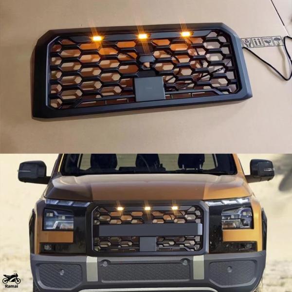 【並行輸入品】 ミツビシ トライトン L200 2024 2025 ピックアップ フロント メッシュ...