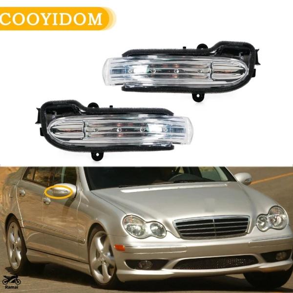 【並行輸入品】 フロント マーカー ライト ドア ウィング リア ミラー ベンツ W203 4ドア ...