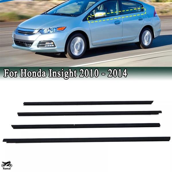 【並行輸入品】 4P ウィンドウ Weather ホンダ インサイト 2010年-2014年 ブラッ...