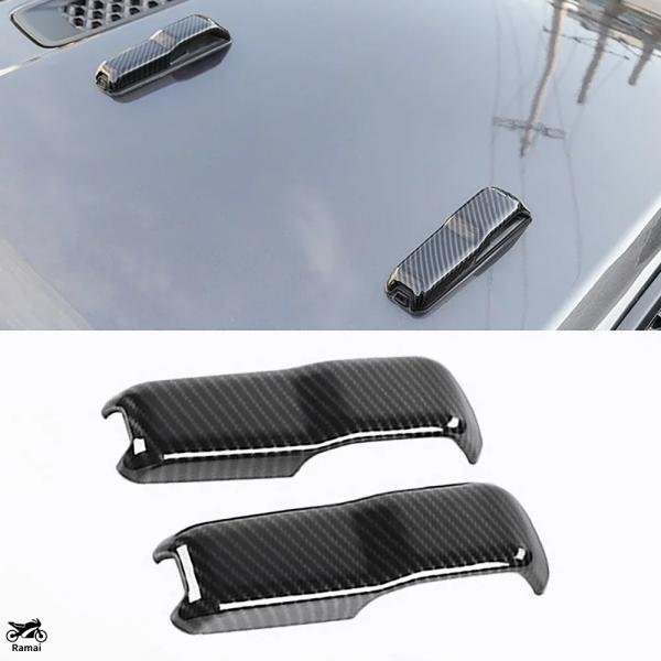 【並行輸入品】 フロント フード Hinge カバー カーボン ジープ ラングラー JL 2018年...