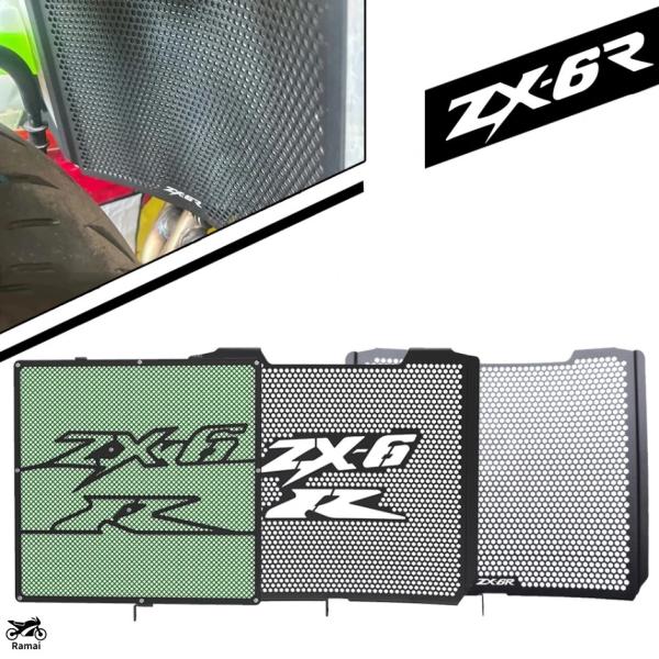 【並行輸入品】 ラジエーター グリル ガード カバー プロテクター カワサキ ZX6R ニンジャ Z...