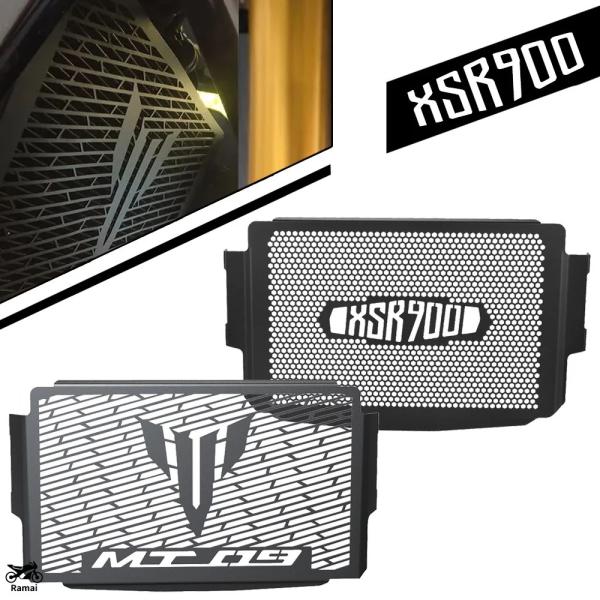 【並行輸入品】 ヤマハ XSR900 2024 バイク ラジエーター 保護 カバー グリル ガード ...