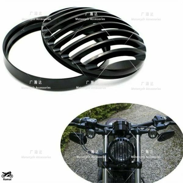 【並行輸入品】 5 3/4" ヘッドライト グリル カバー フォーティーエイト XL1200X 88...