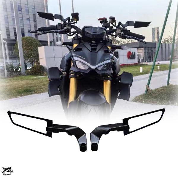 【並行輸入品】 カワサキ H2R ER6N ER4N VERSYS バイク ミラー Stealth ...