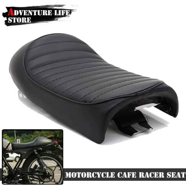 並行輸入品 バイク 汎用 スクランブラー ヴィンテージ Hump サドル シート ホンダ CG125...
