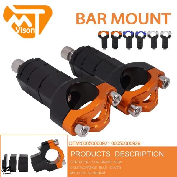【並行輸入品】 調整可 ハンドル バー ライザー マウント 37mm-67mm KTM SX SX-...