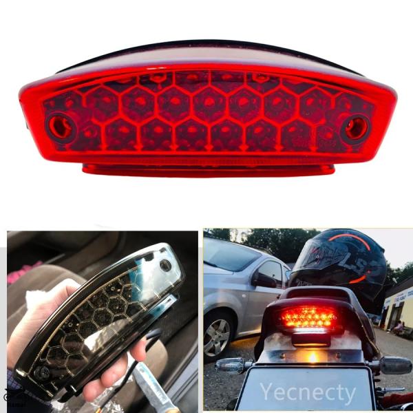 並行輸入品 バイク テールライト 汎用 プレート LED リア ブレーキ ランプ ホンダ スズキ ド...