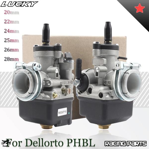 【並行輸入品】 Dellorto PHBL 20 22 24 25 26 28mm バイク キャブレ...