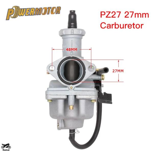 【並行輸入品】 バイク キャブレター PZ27 27mm 125 150 ポンプ Accelerat...