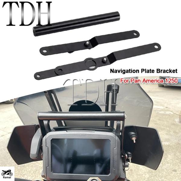 【並行輸入品】 バイク Navigation スマホ マウント ブラケット ハーレー Pan Ame...