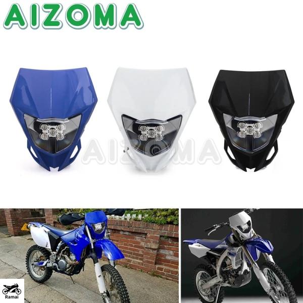 【並行輸入品】 汎用 LED バイク ヘッドライト ヘッドライト ヤマハ WR250F WR450F...
