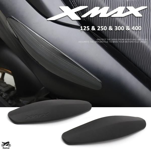【並行輸入品】 ブラック サイド プロテクター 保護 ガード ヤマハ XMAX 125 XMAX 2...