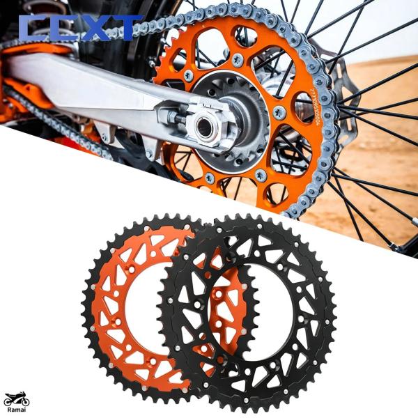 【並行輸入品】 バイク リア チェーン スプロケット 50T 52T KTM EXC SX XCW ...