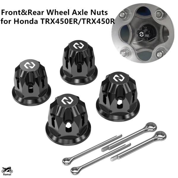【並行輸入品】 フロント＆リア ホイール Nuts カバー キャップ ホンダ TRX250X TRX...