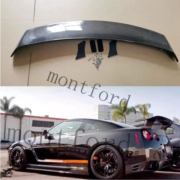 【並行輸入品】 ESPRIT GT 本物 カーボン リア ウィング トランク リップ スポイラー ニ...