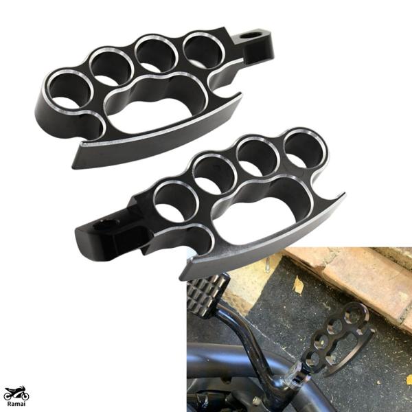 【並行輸入品】 バイク フット ペグ Knuckle フット レスト コントロール フットペグ ペダ...