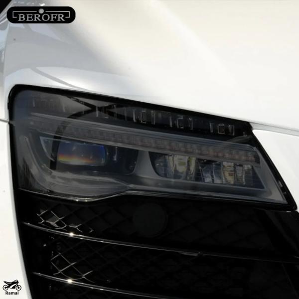 【並行輸入品】 2 Pcs アウディ R8 42 4S 2006年-以降 ヘッドライト ブラック 保...