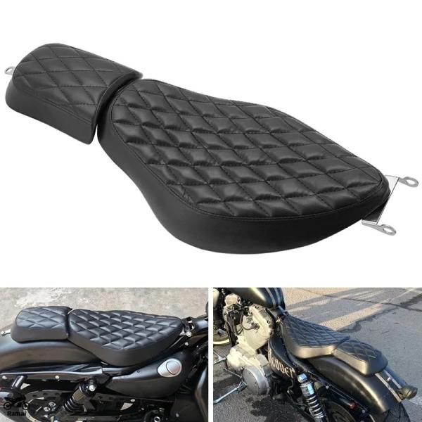 【並行輸入品】 バイク Two-Up シート ドライブr ハーレー スポーツスター 1200 カスタ...