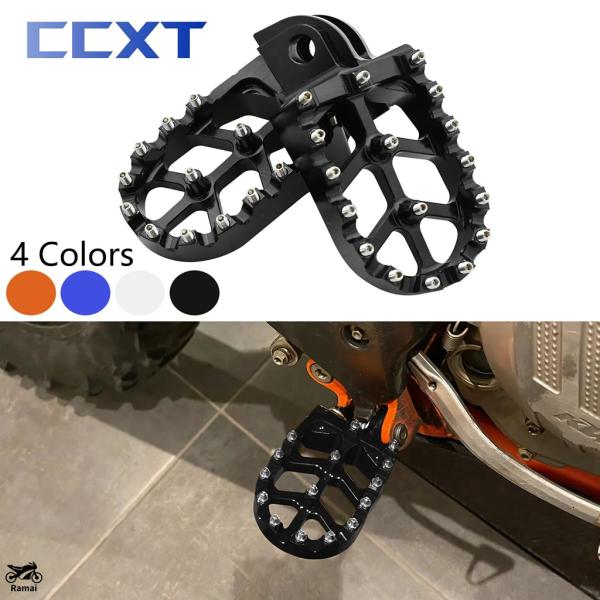 並行輸入品 CNC フット ペグ フットレスト ペダルs KTM SX SXF EXC EXCF X...