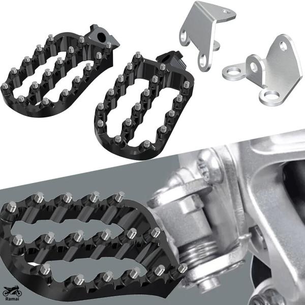 【並行輸入品】 バイク 23MM ed キット d フット レスト ワイド フット ペグ ペダルs ...