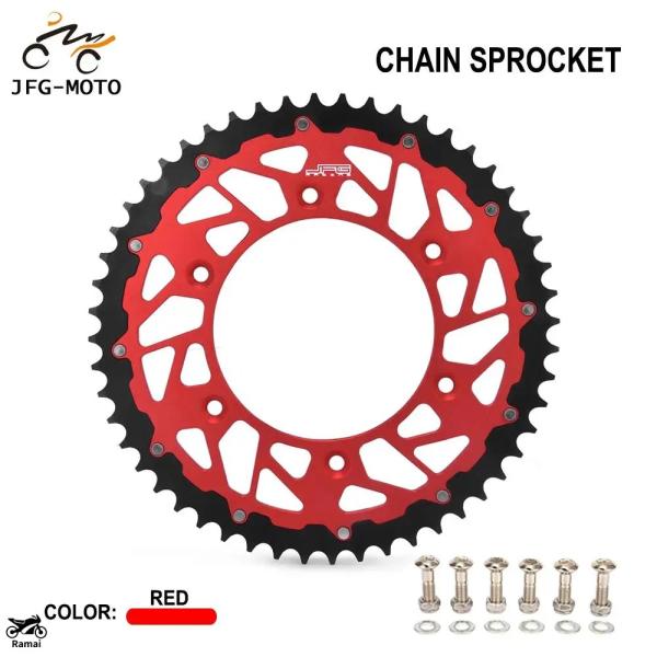 並行輸入品 バイク 45 47 48 49 50 51 52 T CNC チェーン スプロケット ベ...