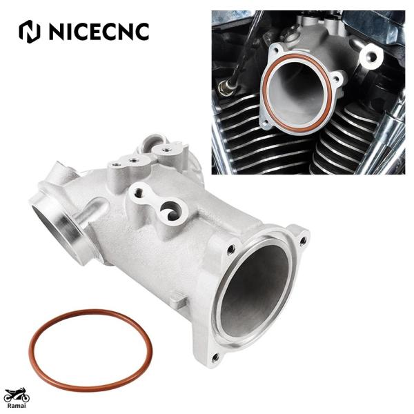 【並行輸入品】 バイク インテーク Manifold アルミ ハーレー ソフテイル ツーリング ブレ...