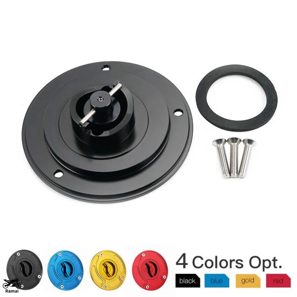 【並行輸入品】 CNC キーレス ガソリン タンク キャップ カバー スズキ GSX-R GSXR ...