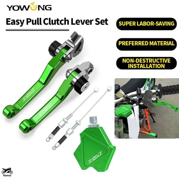 【並行輸入品】 バイク ショート Stunt クラッチ レバー ケーブル ブレーキ クラッチ レバー...