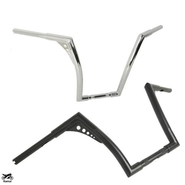 【並行輸入品】 16" Rise ハンドル バー Ape Hanger Montor ハーレー スポ...
