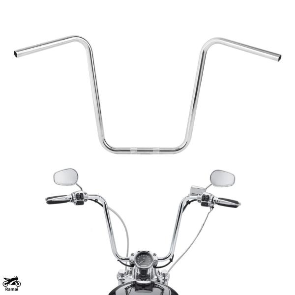 【並行輸入品】 10"/12"/14"/16"/18" Ape Hanger 1" ハンドル バーs...