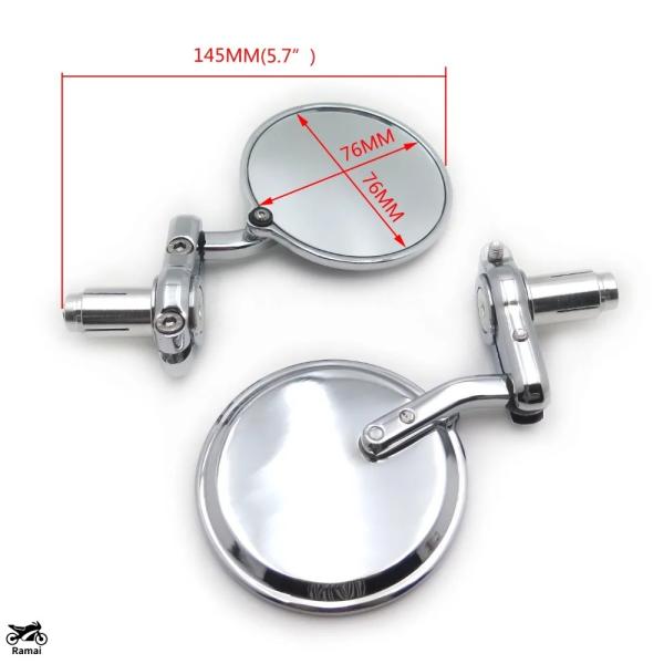 【並行輸入品】 バイク ミラー ホンダ CB CBF CBR125R シャドウ Valkyrie マ...