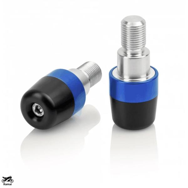 【並行輸入品】 バイク ハンドル エンド 重量 ハンドル バー グリップ キャップ Silder プ...