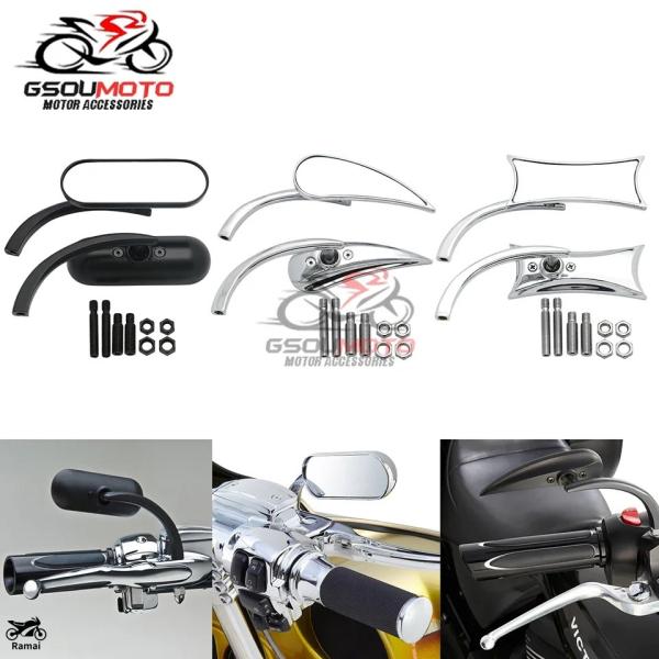 【並行輸入品】 バイク リア サイド ミラーs サイド ミラー ハーレー XL 883 スポーツスタ...