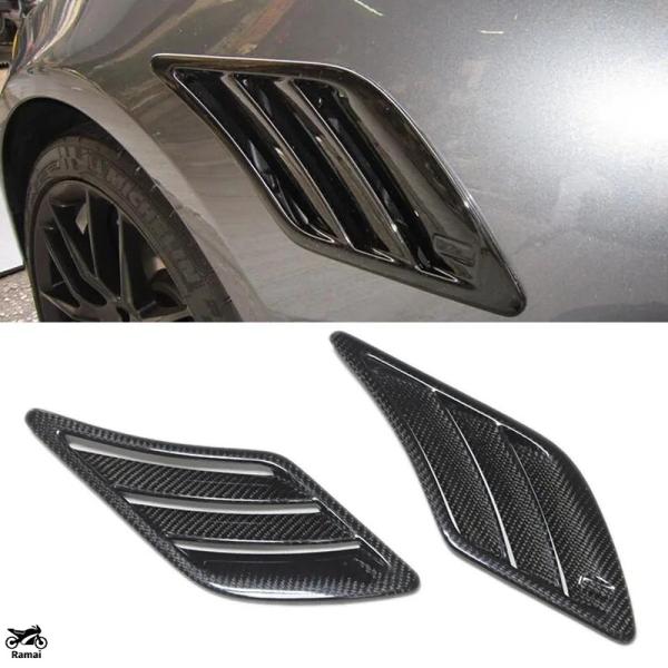 【並行輸入品】 アウディ A5 2008年-2015年 カーボン サイド フェンダー ベント ボディ...