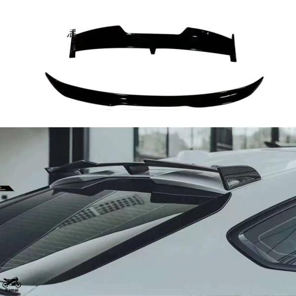 【並行輸入品】 ブラック スポイラー ウィング BMW X6 G06 スポイラー トップ ウィング ...