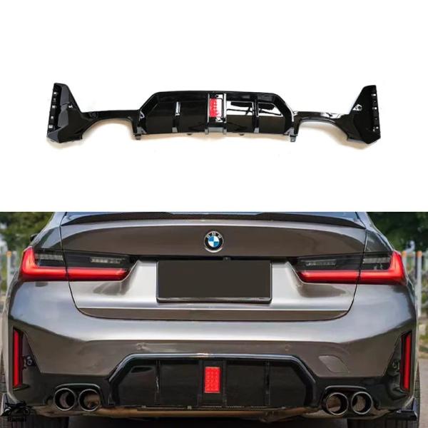 【並行輸入品】 BMW 3シリーズ G20G28 LCI リア バンパー デュフューザー スポイラー...