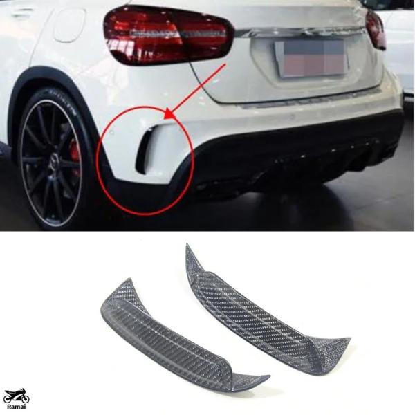 【並行輸入品】 2015年-2021年 GLA リア バンパー デュフューザー スポイラー リップ ...