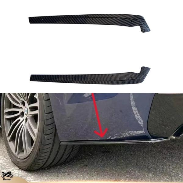 【並行輸入品】 リア バンパー デュフューザー スポイラー リップ トランク ウィング キット スプ...