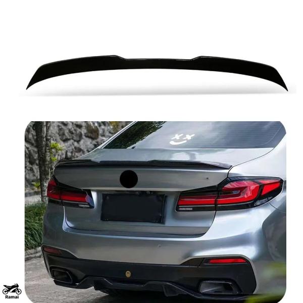 【並行輸入品】 ブラック スポイラー ウィング BMW 5eries G30 G38 PRO スポイ...