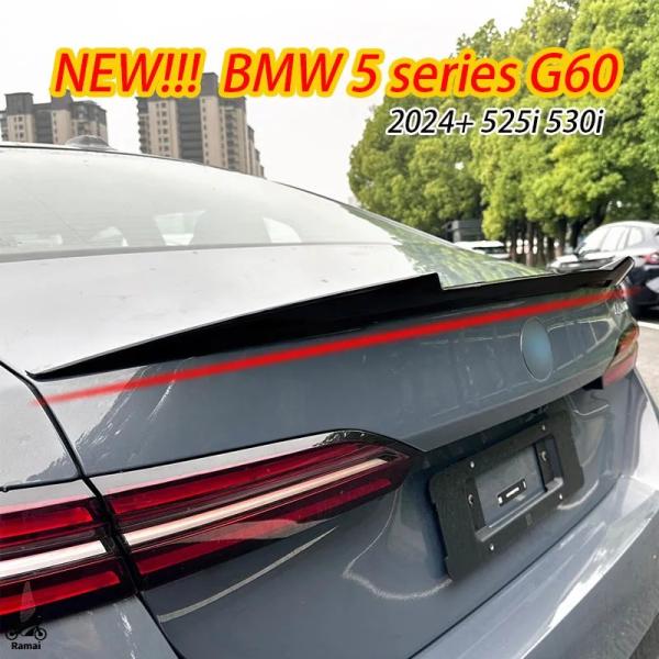 【並行輸入品】 BMW 5 シリーズ I5 G60 2024 M4 ブラック スポイラー ウィング ...