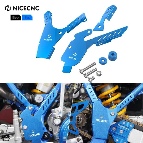 【並行輸入品】 NICECNC バイク アルミ フレーム ガード カバー ヤマハ YZ85 YZ 8...
