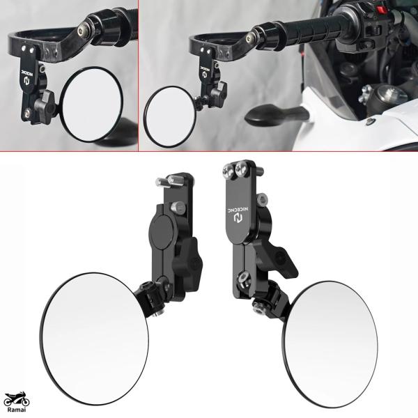 【並行輸入品】 NICECNC Quick Fリップ ミラー KTM EXC ハスクバーナ TE F...