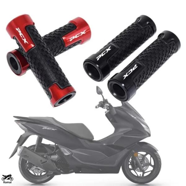 並行輸入品 ホンダ PCX160/150/125 バイク グリップ CNC アルミ 金属 ハンドル ...