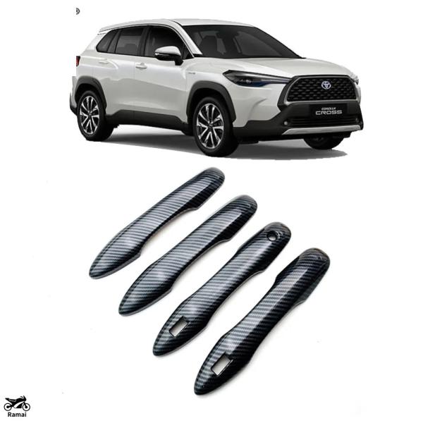 【並行輸入品】 トヨタ's 20 カローラ クロス ドア ハンドル カバー カスタム パーツ