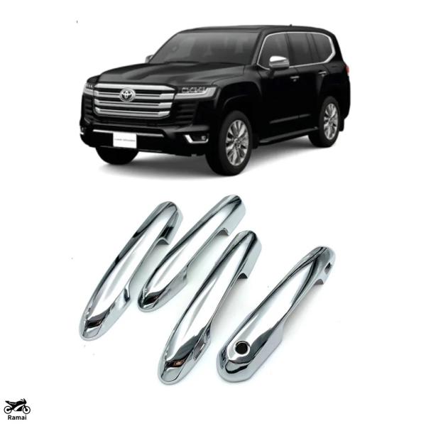 【並行輸入品】 トヨタ 22 ランドクルーザー ドア ハンドル メッキ カバー LC300 スペシャ...